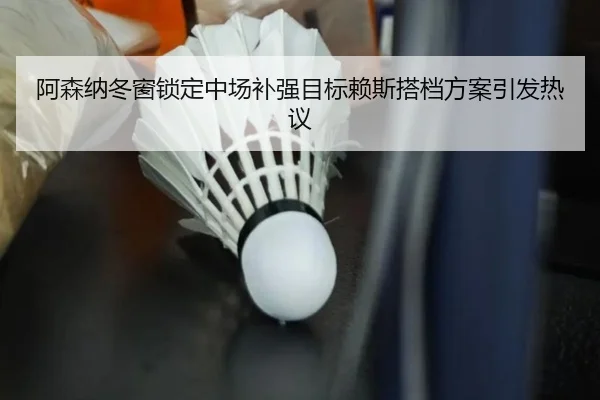 阿森纳冬窗锁定中场补强目标赖斯搭档方案引发热议